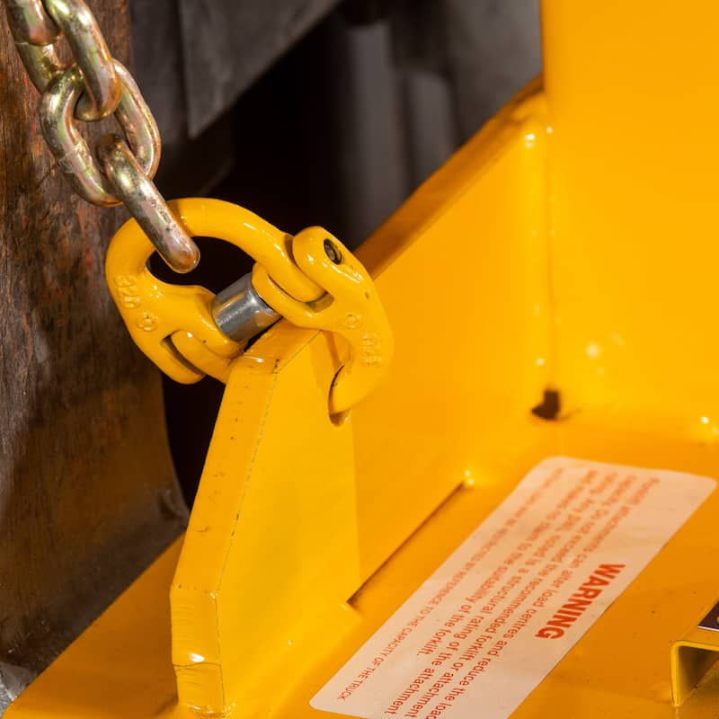 Adjustable Forklift Jib Attachment 2000kg Australian Made Forklift